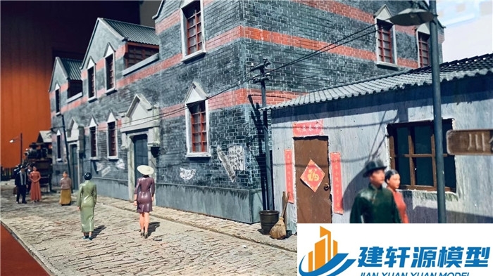 上高中共四大纪念馆微缩